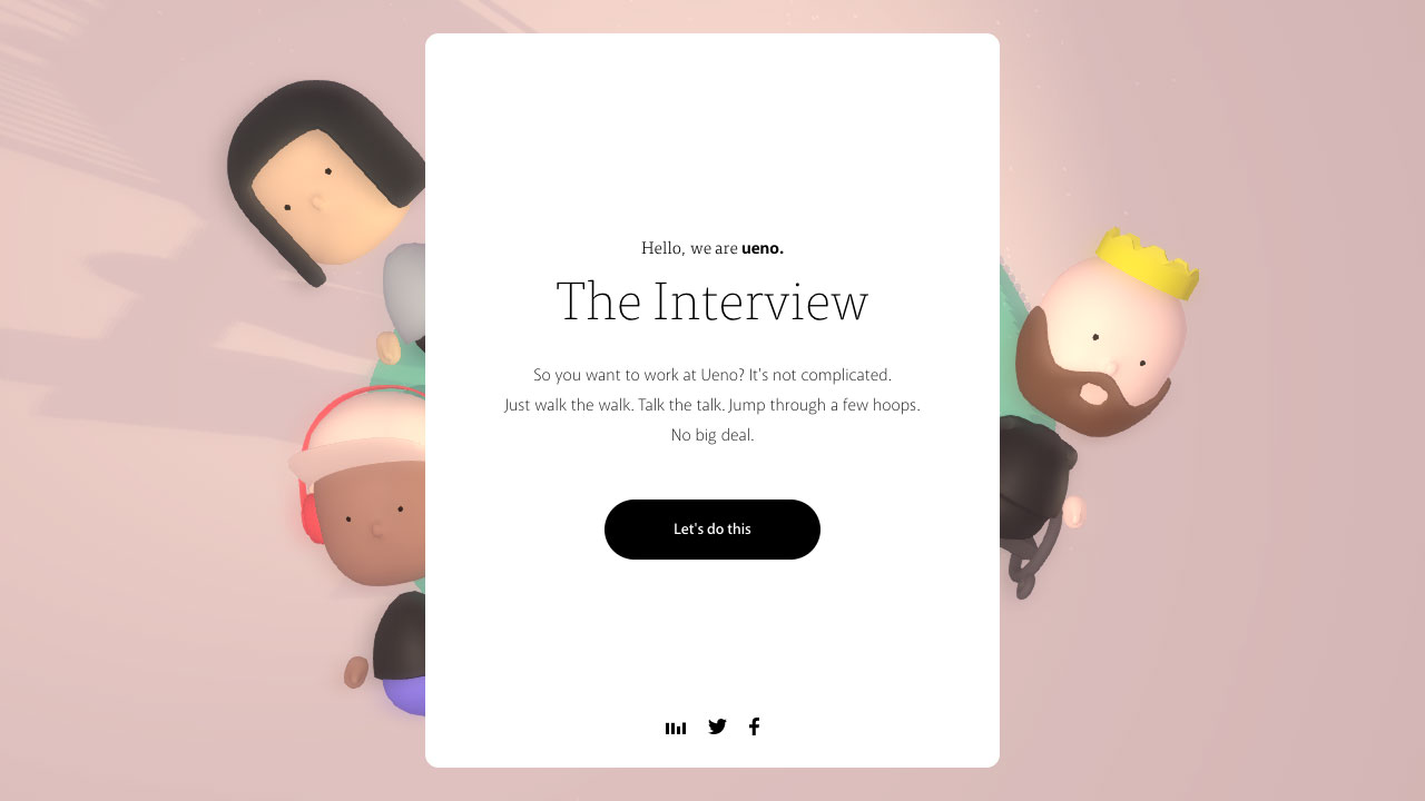 UENO — The interview - 2