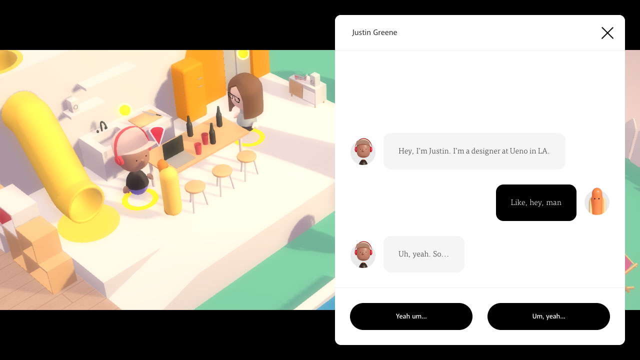 UENO — The interview - 1